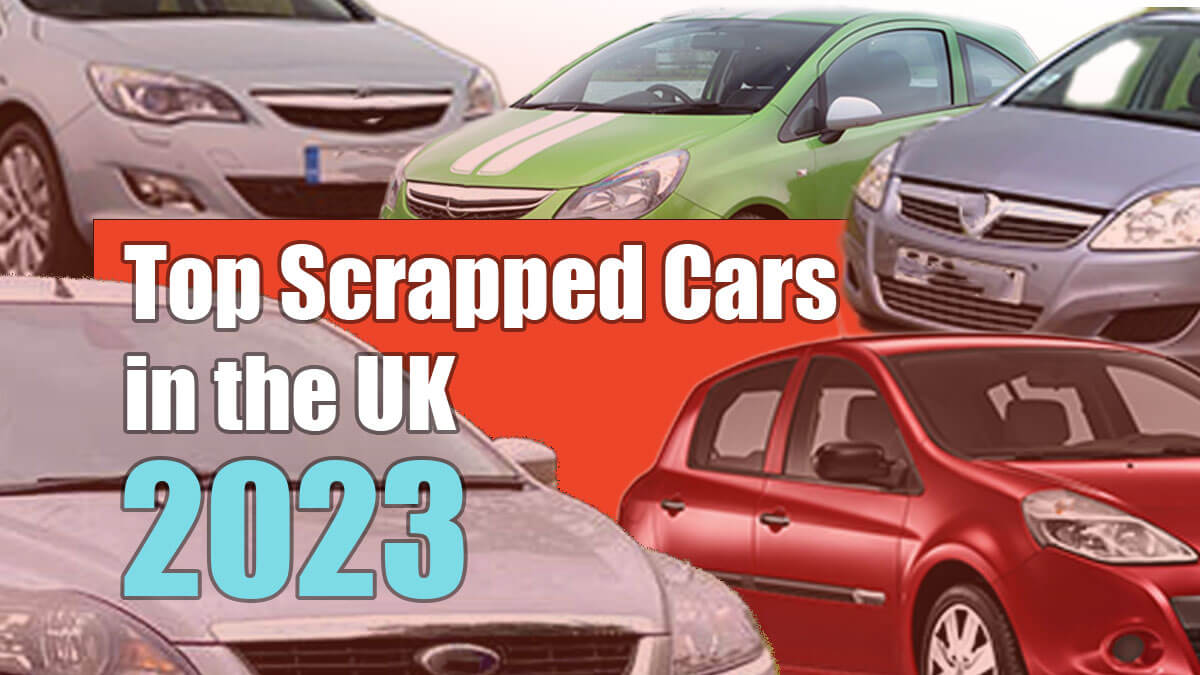 top scrapped cars in UK